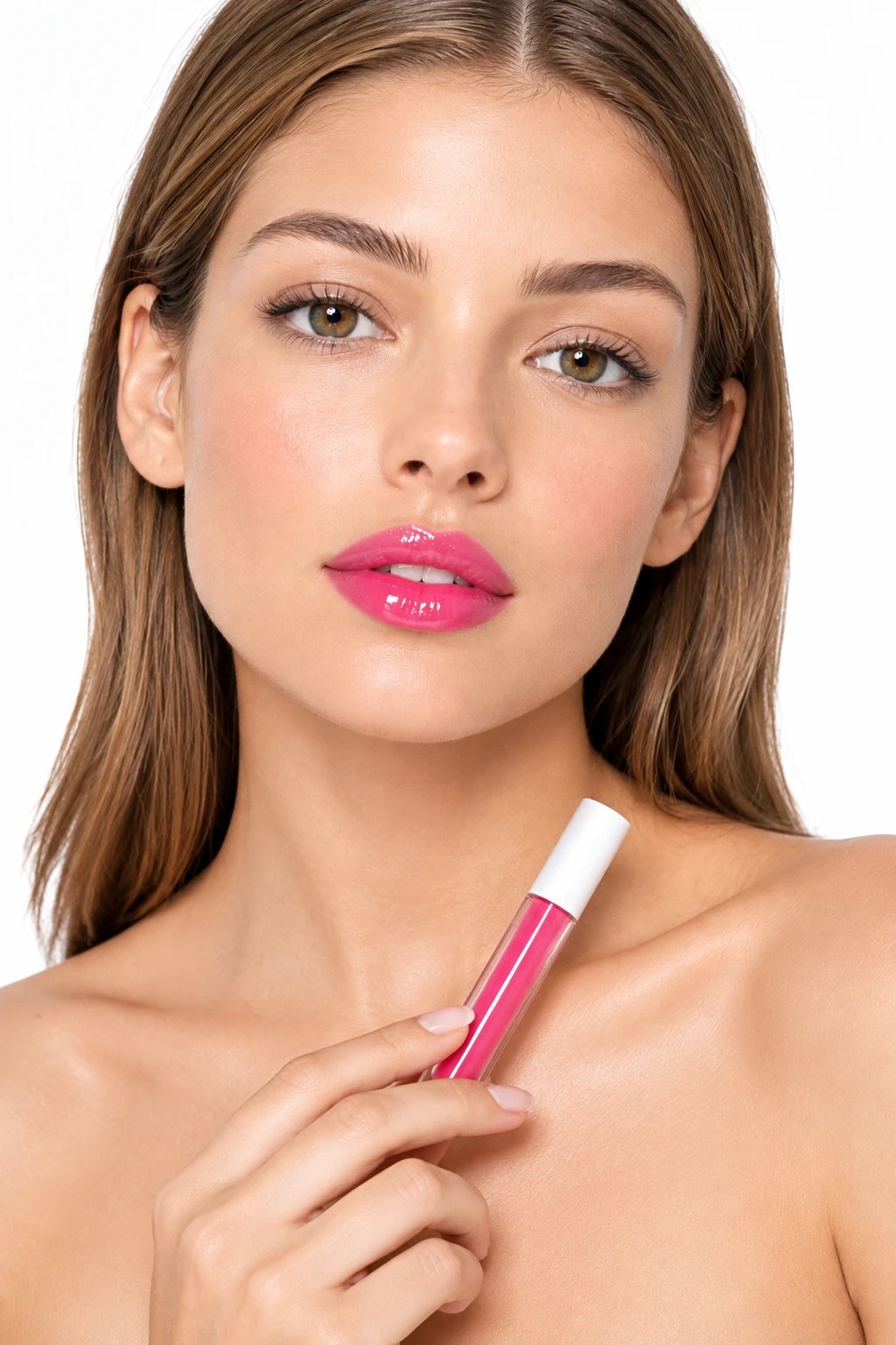 Le gloss porté sur peau nue